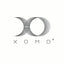 JPEG del logo XOMD en blanco y negro